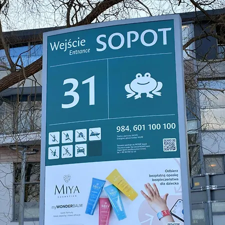 100m Od Morza Apartament Sopot